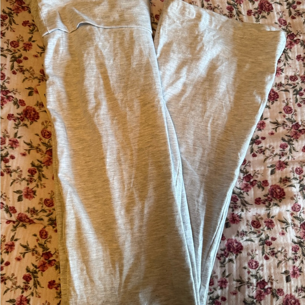 No Boundaries Heather Gray Lounge Pants